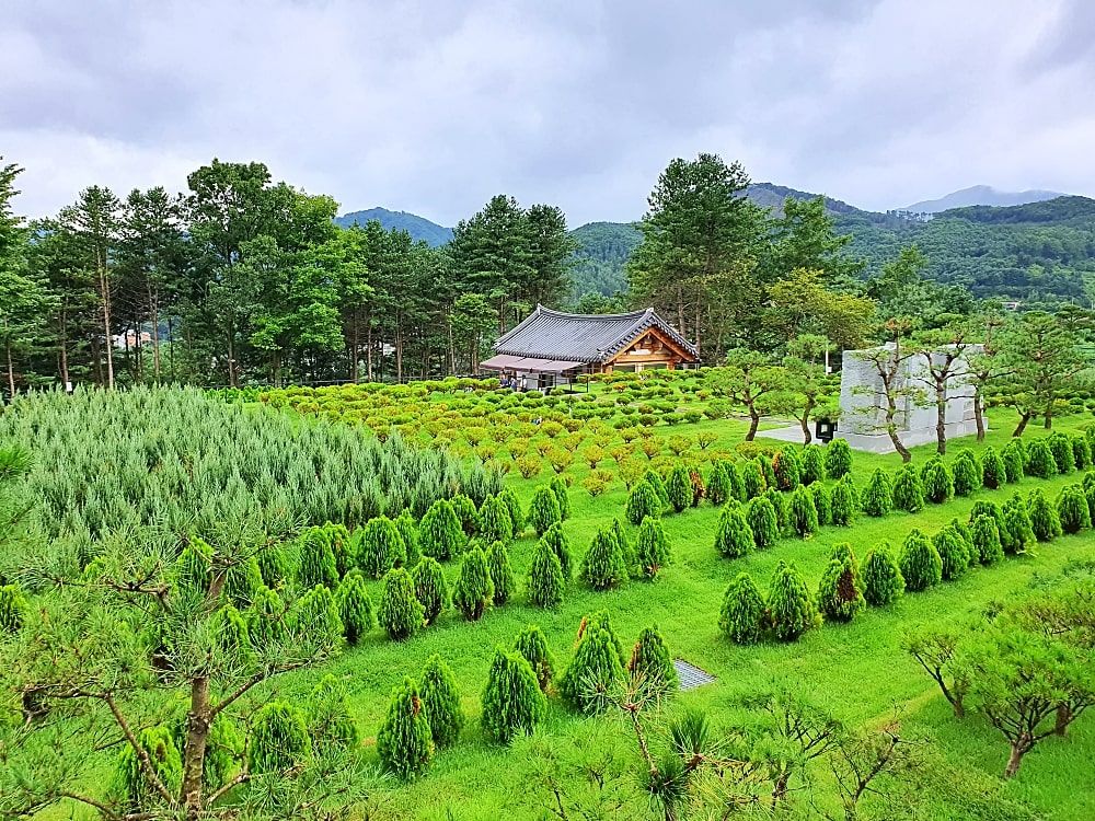 남양주 자연장 시설 전경