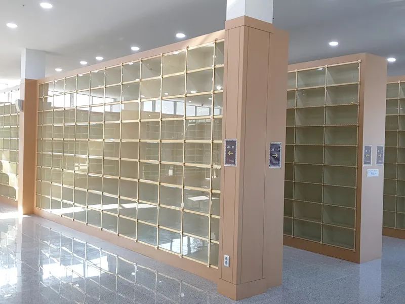 남양주봉안당 현대식 안치 구역 전경